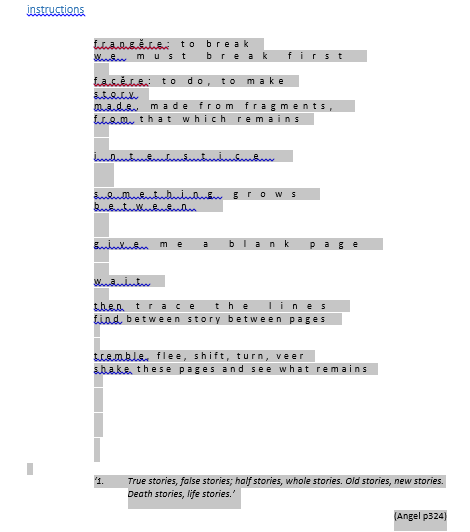 blindsided instructions